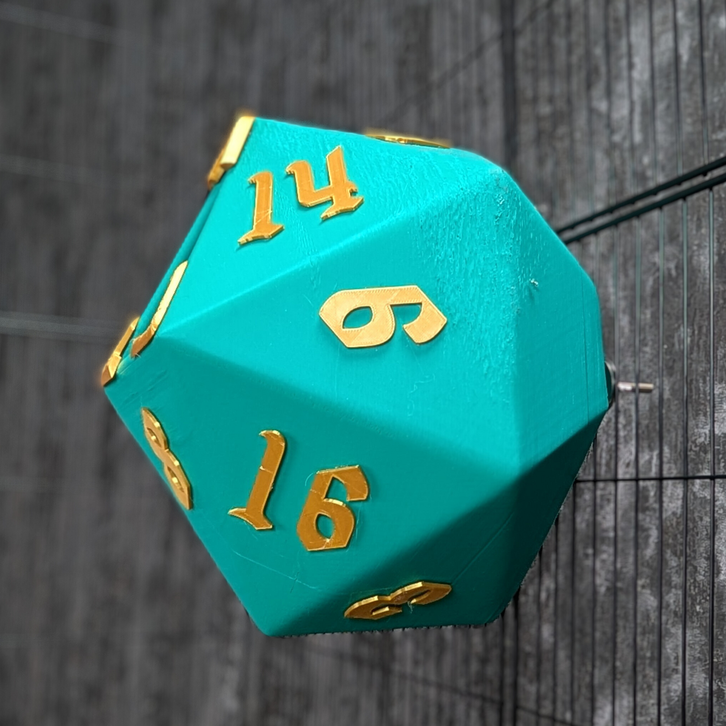D20 Dice Rat Hide