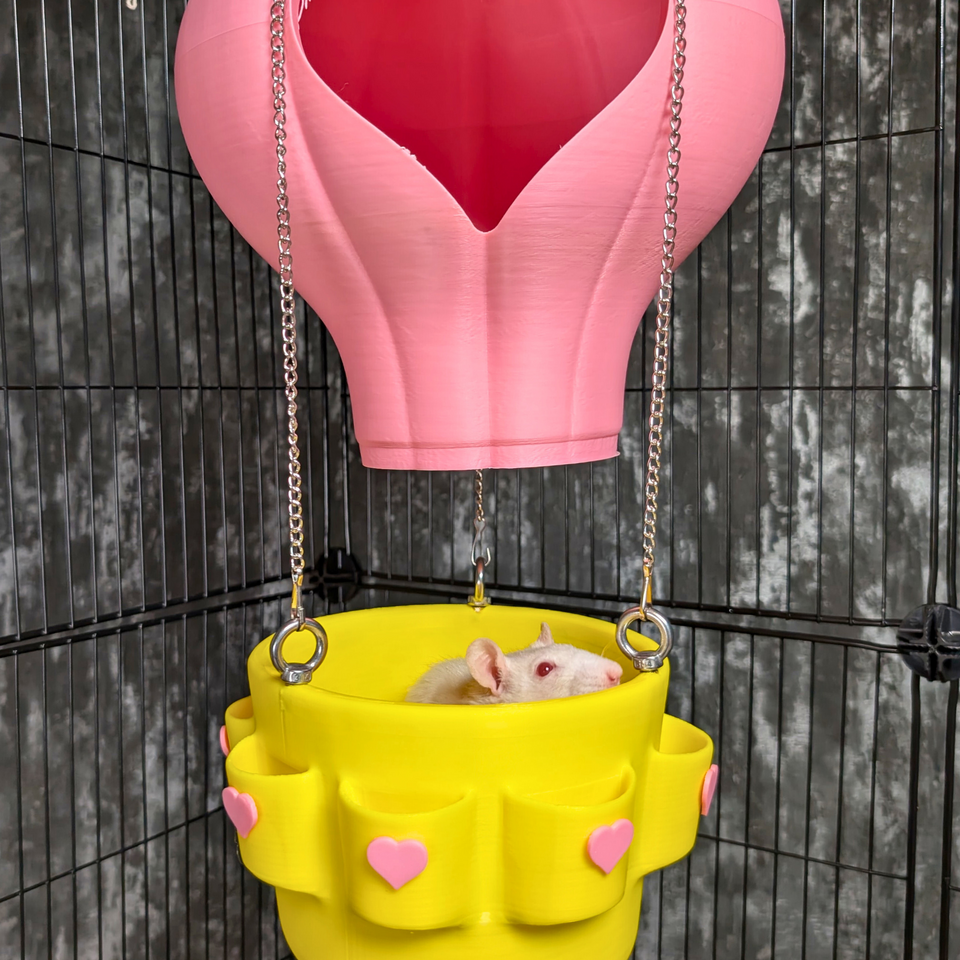 Hot Air Balloon Rat Basket product packaging and presentation