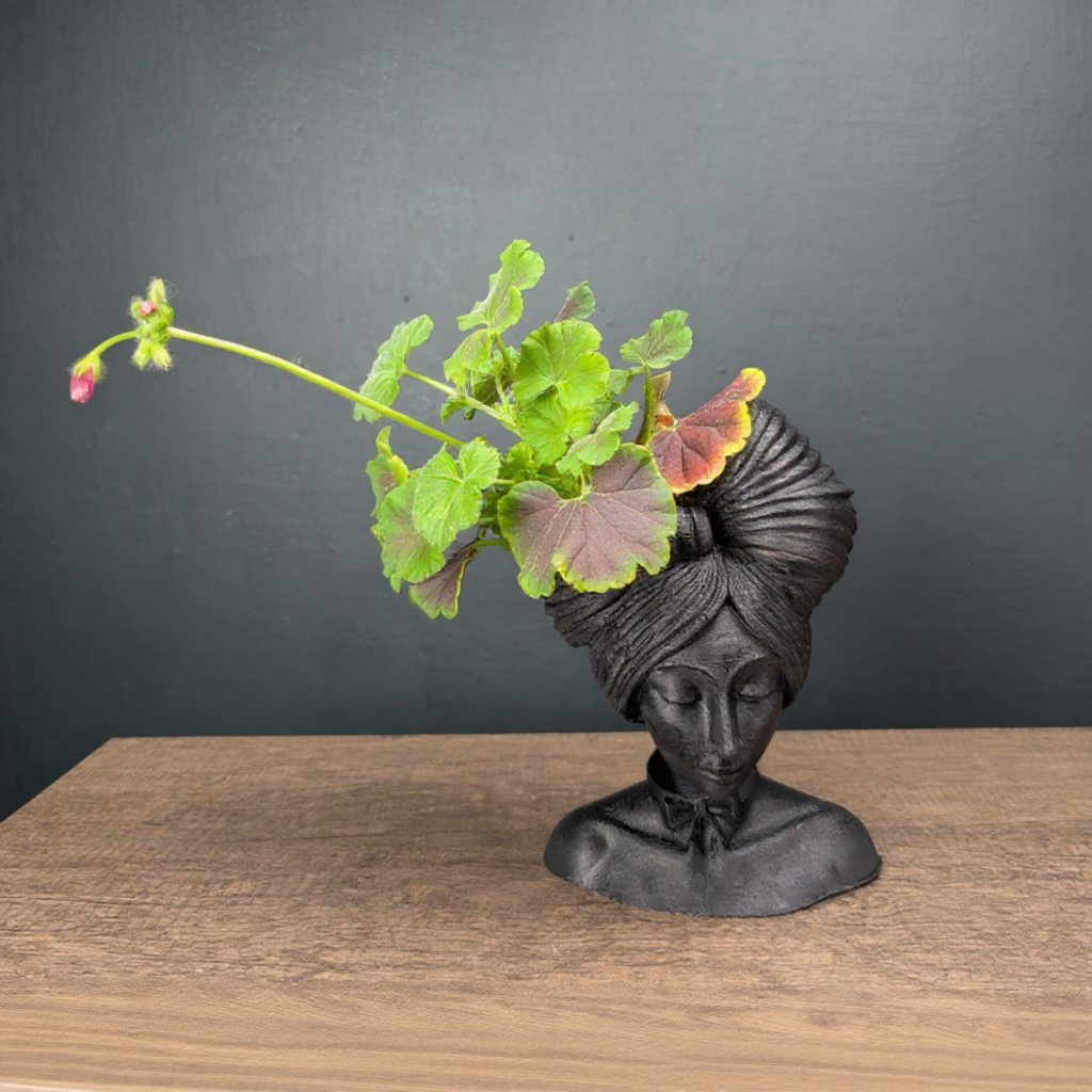 Laila Head Planter & Body Vase | Modern Concrete Sculpture
