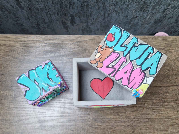 Graffiti Concrete Box