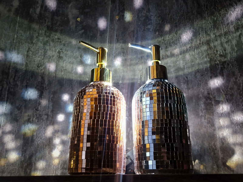Disco Mirror Soap Dispenser