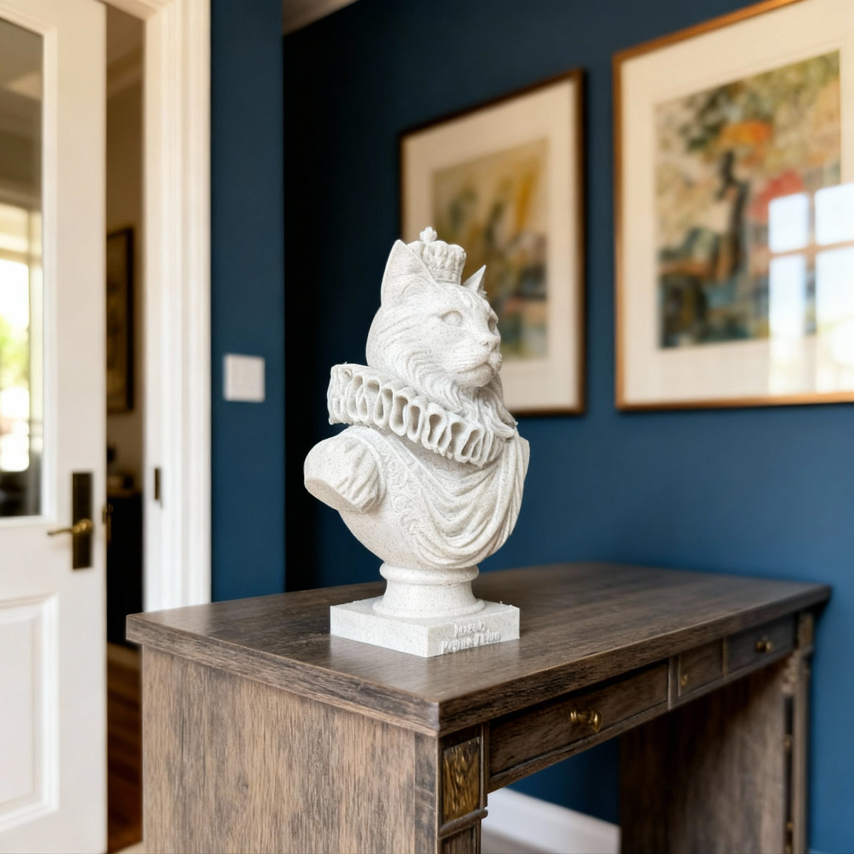 Custom Pet Bust product packaging and presentation