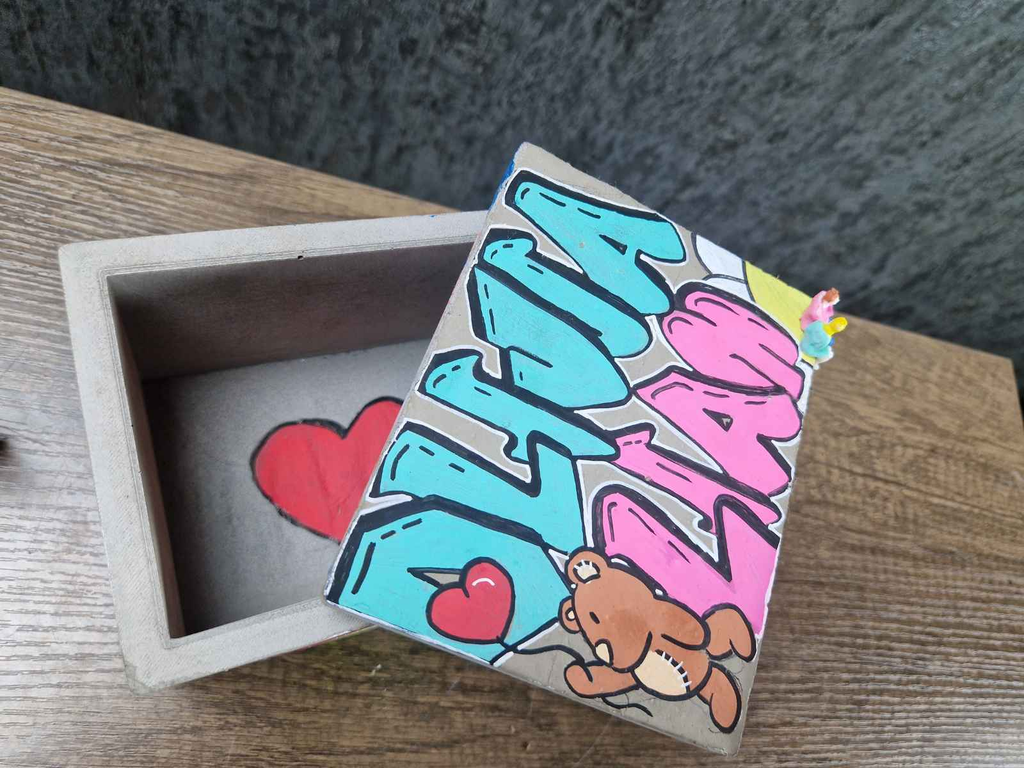 Graffiti Concrete Box