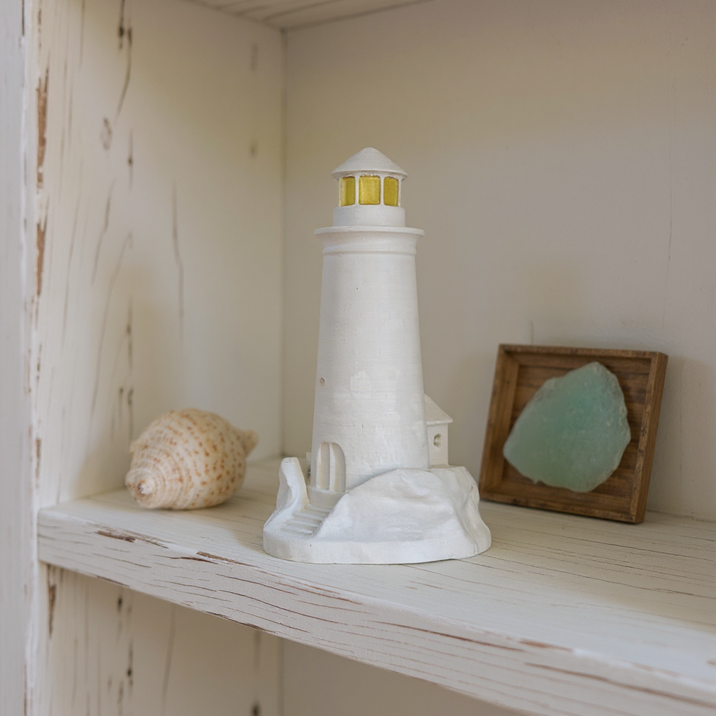 Coastal Lighthouse Statue