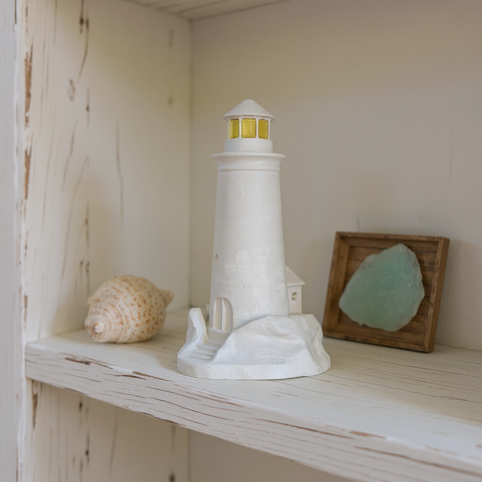Coastal Lighthouse Statue
