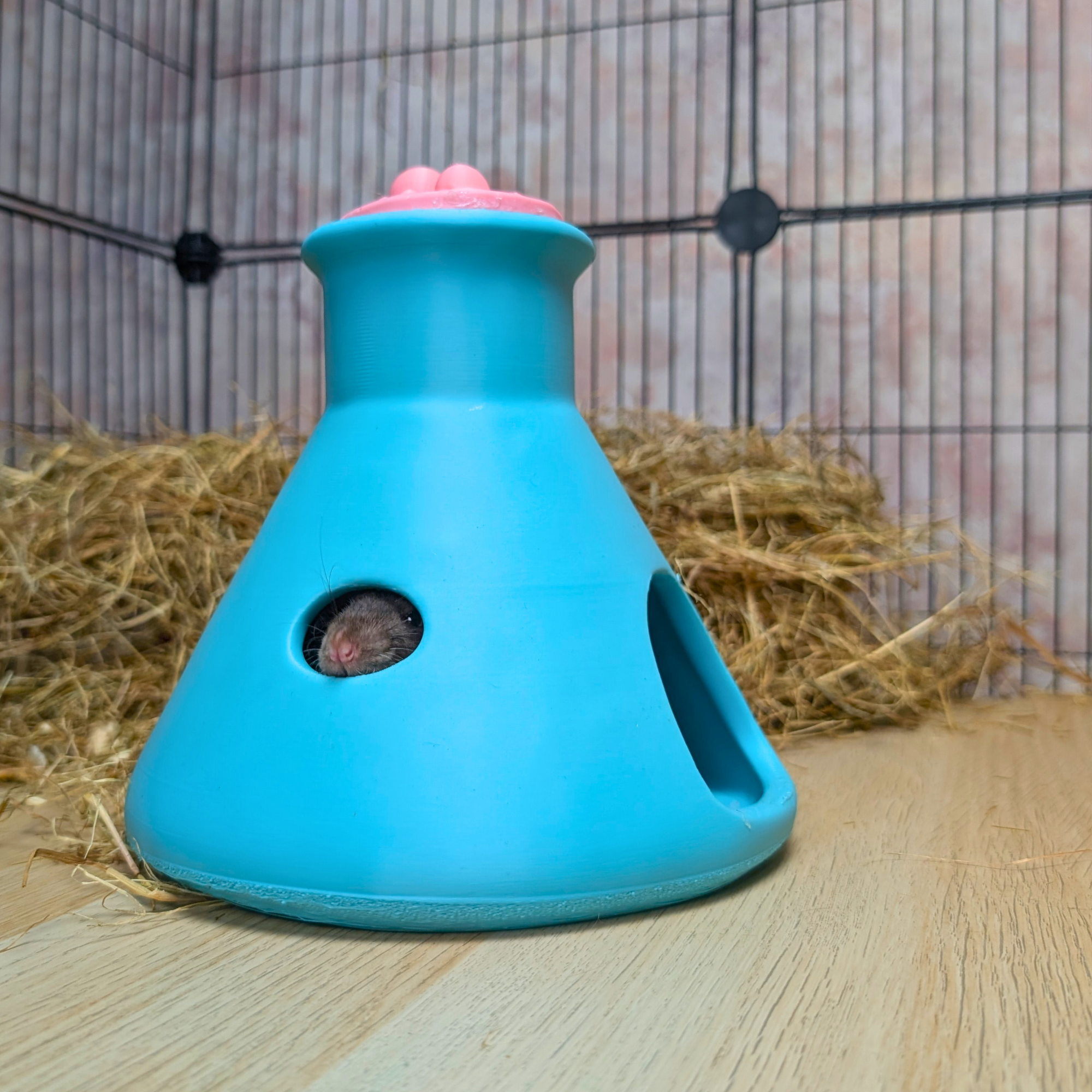 Rat House | 3D Printed Science Flask Hideout