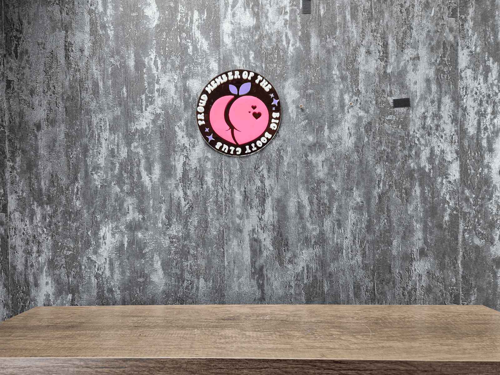 Cheeky Peach Wall Mirror