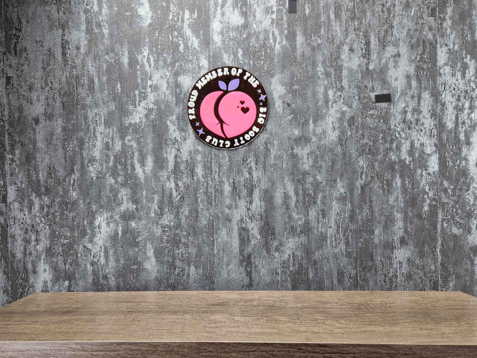 Cheeky Peach Wall Mirror