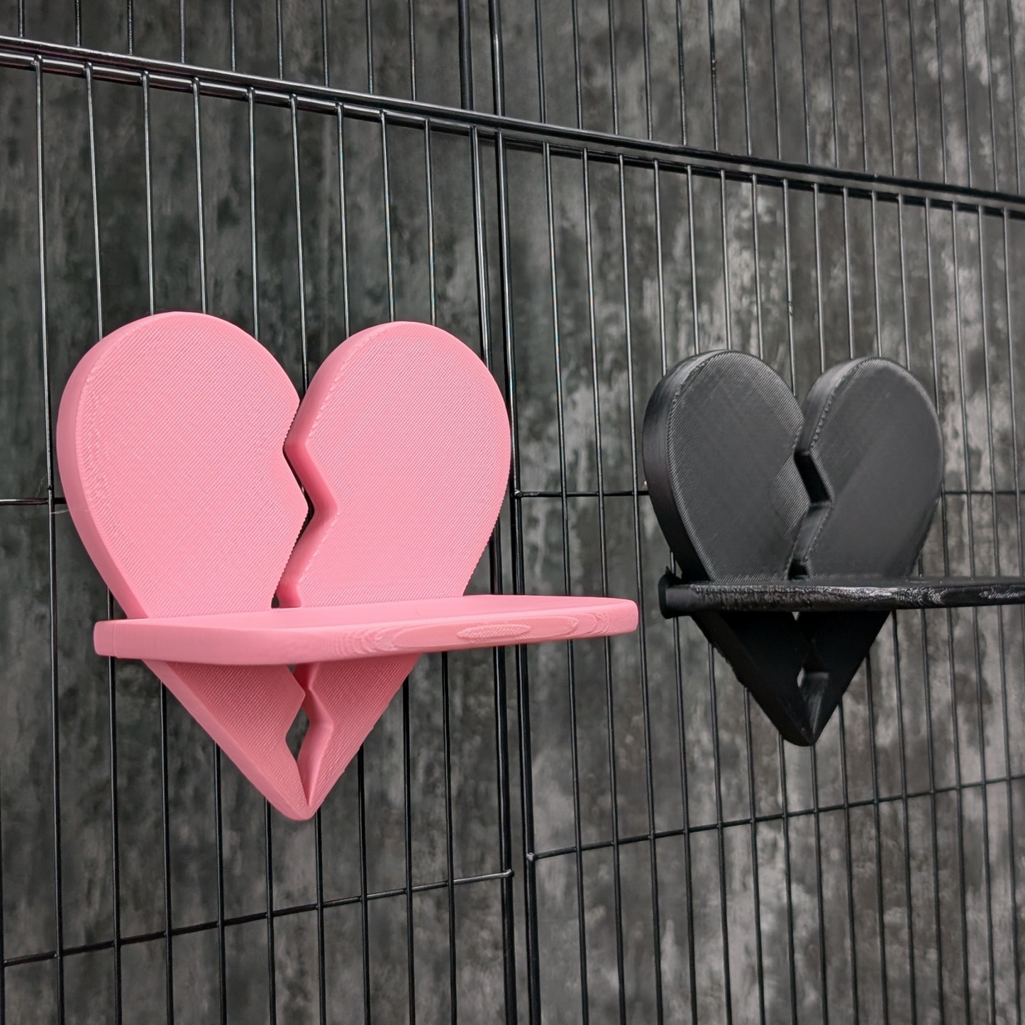 Broken Heart Rat Cage Shelf Set