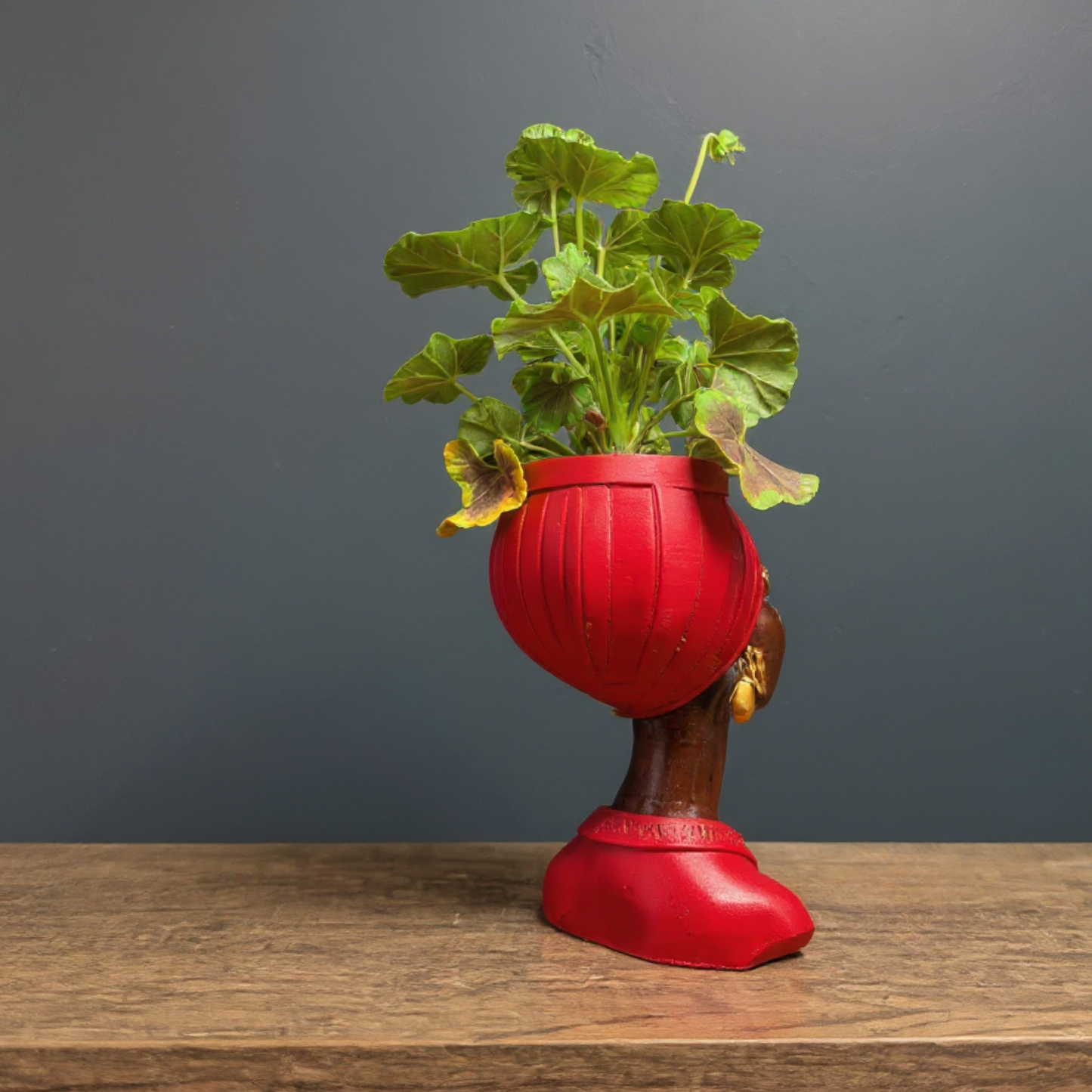 Woman Head Planter UK Made