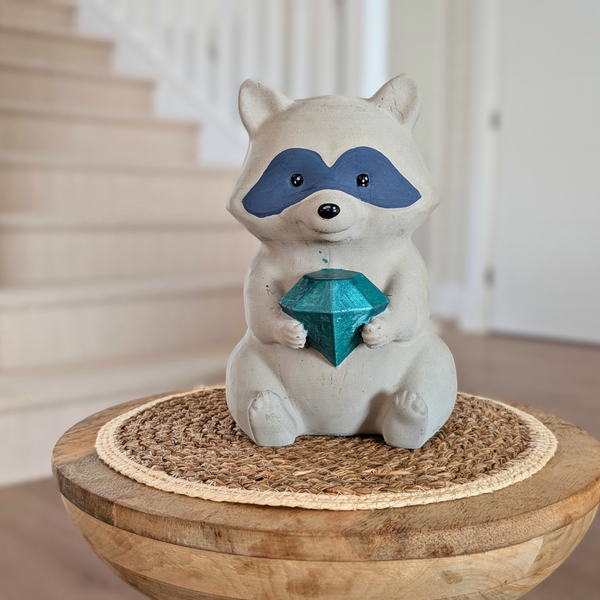 Raccoon Animal Statue