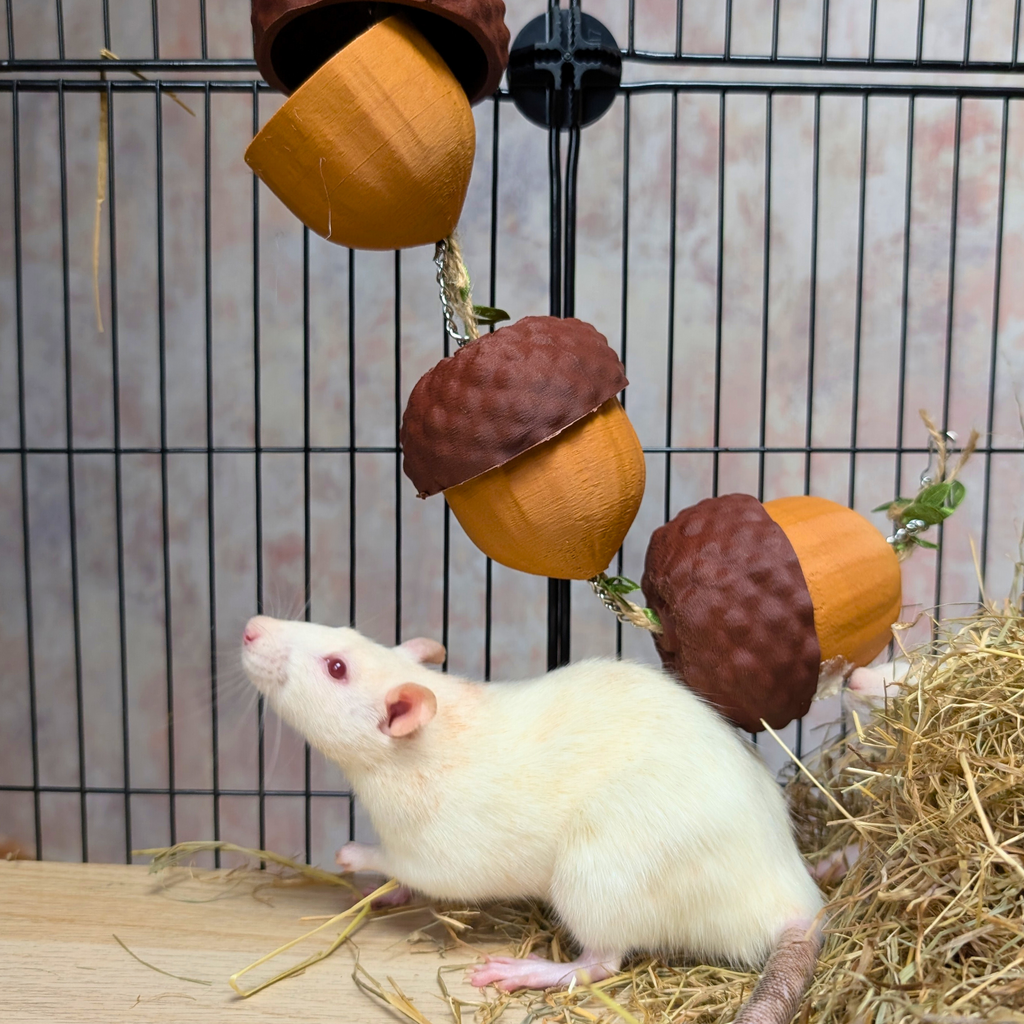 Cute Rat Toy Foraging Garland