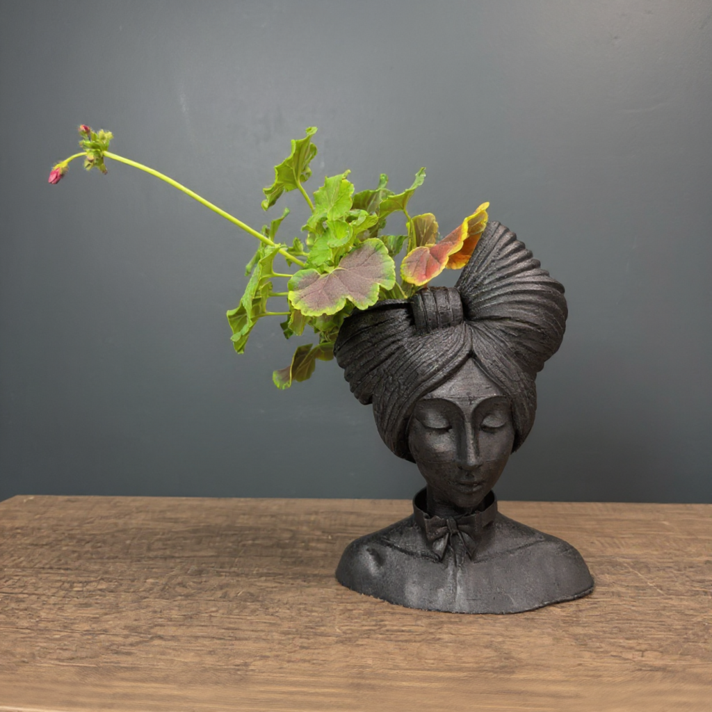 Laila Head Planter & Body Vase | Modern Concrete Sculpture