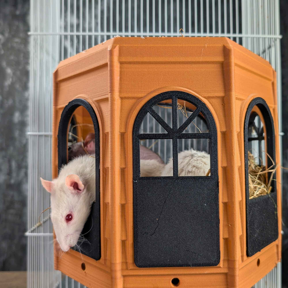 Luxury Rat Mansion Hideaway natural light colour reference