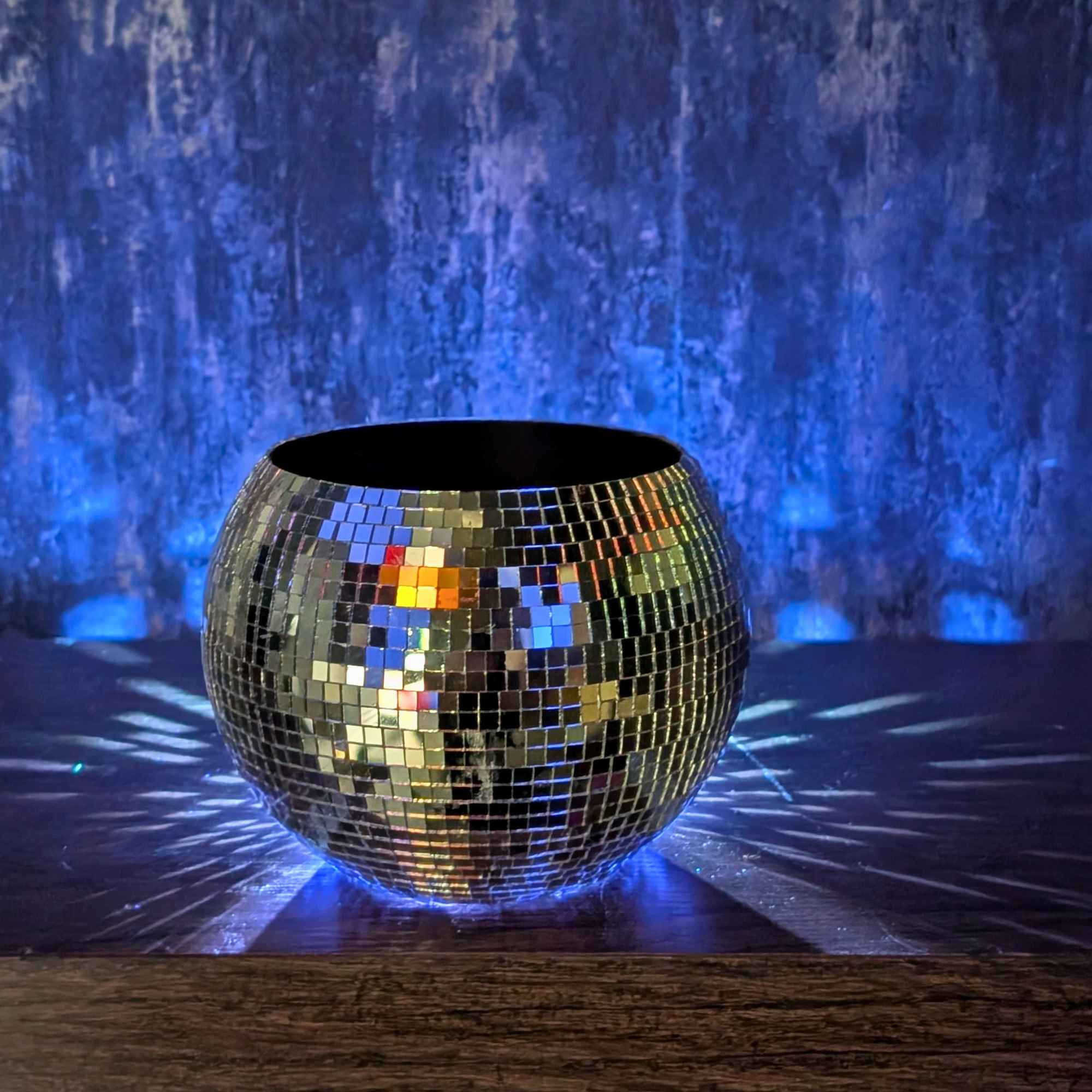 Disco Ball Hanging Planter