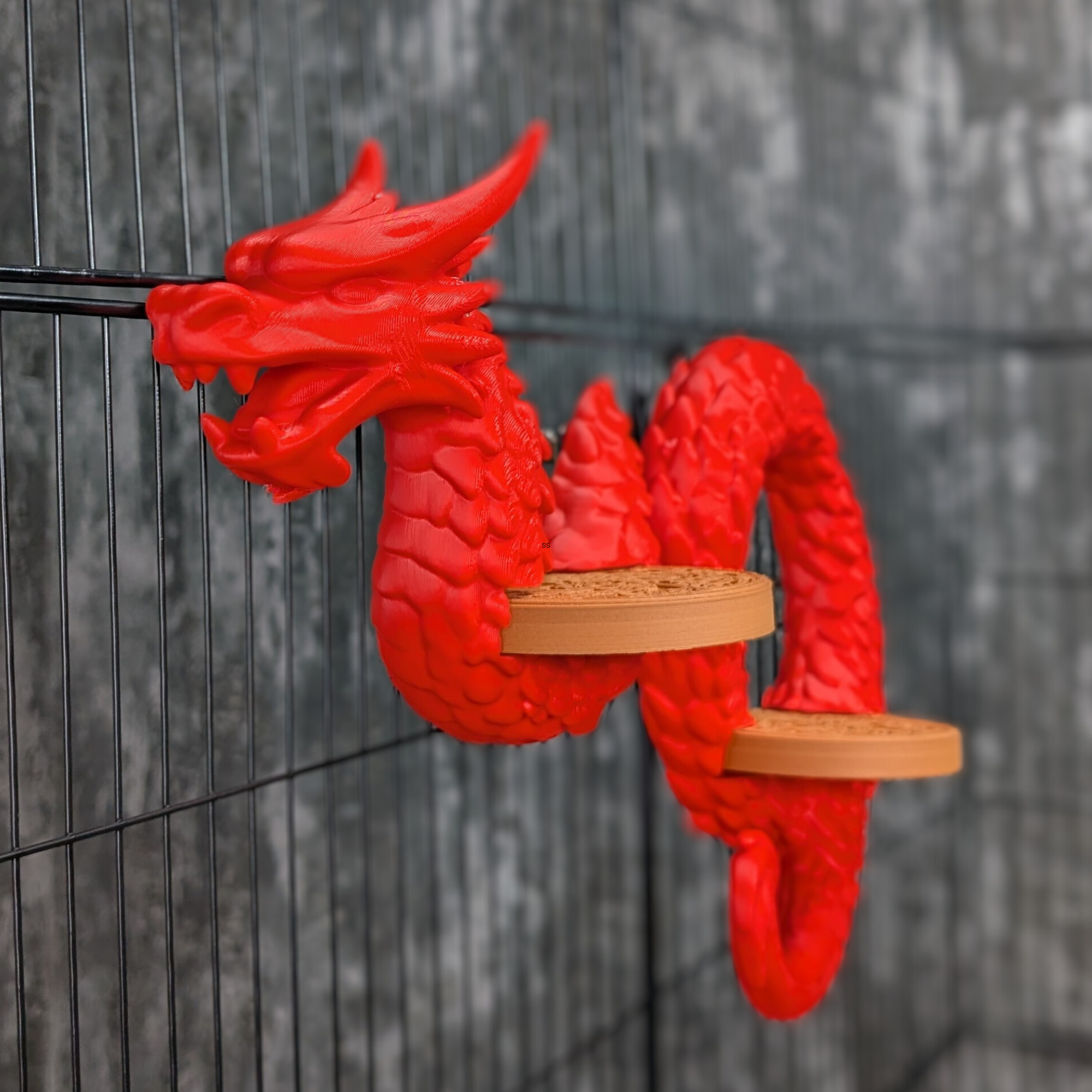 Dragon Rat Shelf Set
