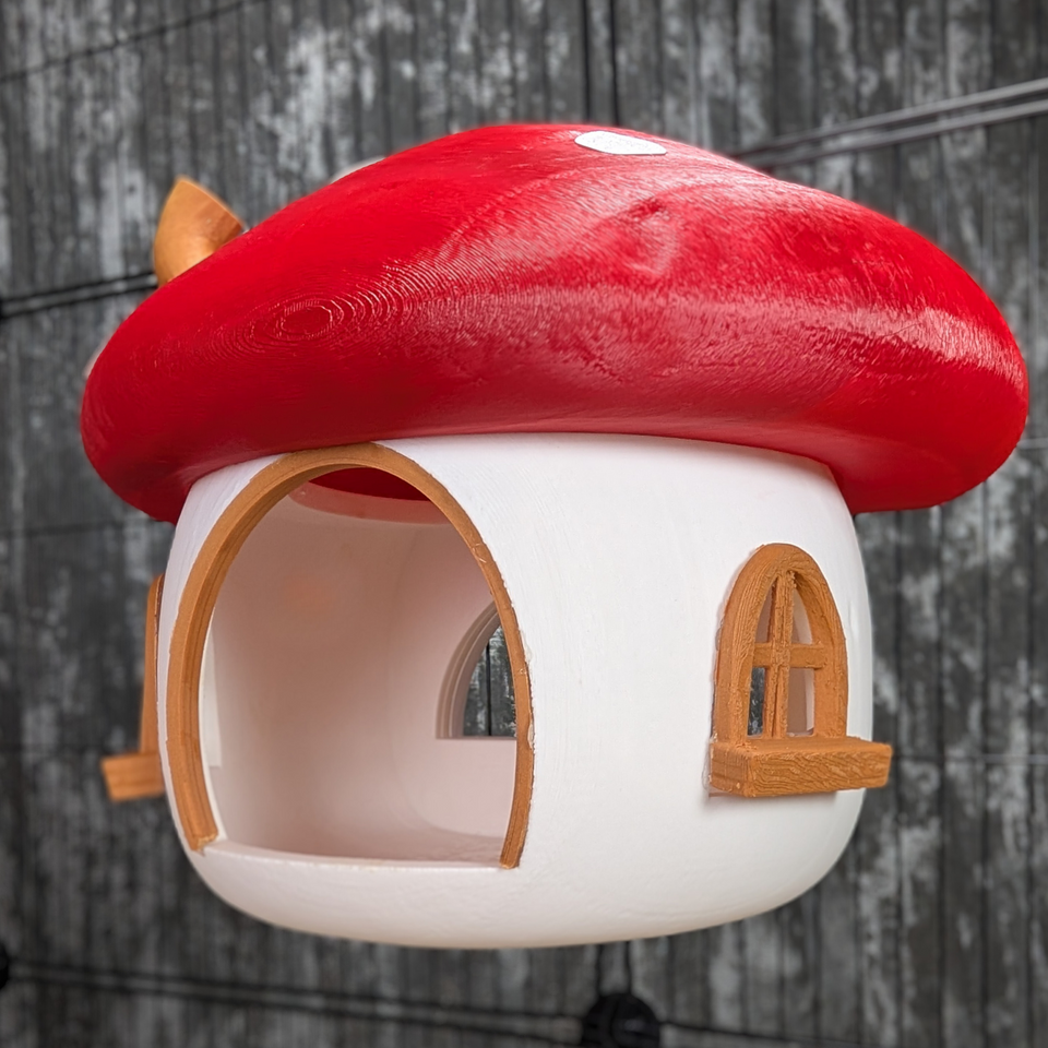 Fairy Mushroom Rat Hide additional angle showing colour accuracy