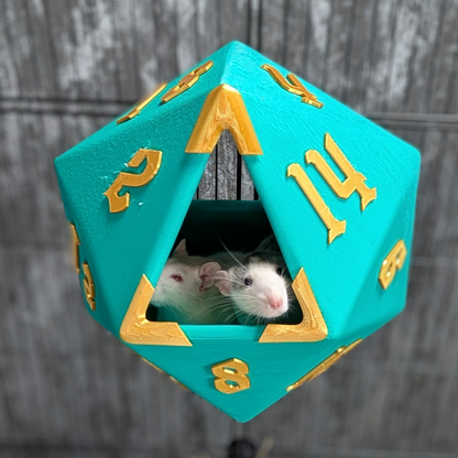 D20 Dice Rat Hide