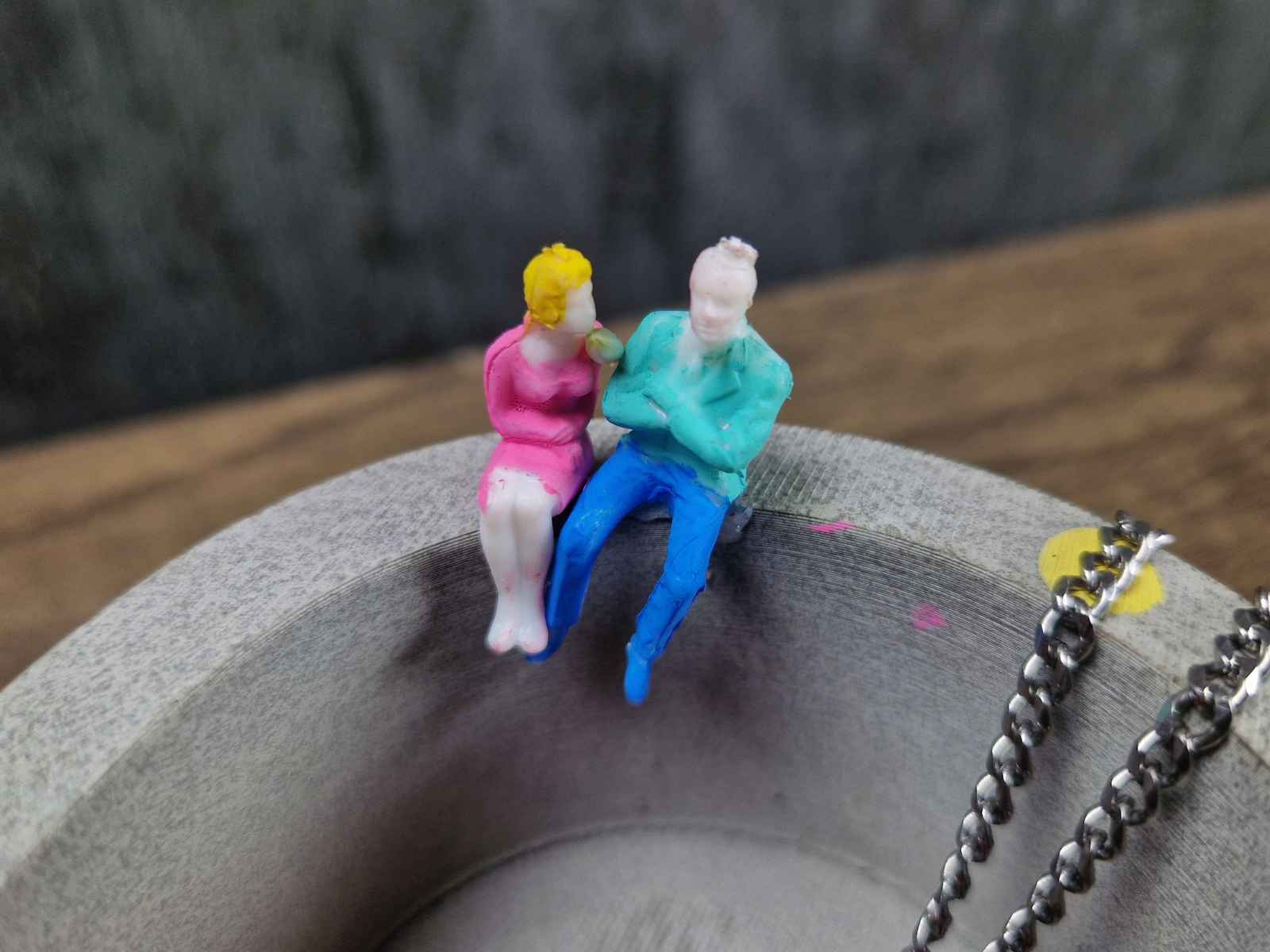 Heart-Shaped Graffiti Ashtray