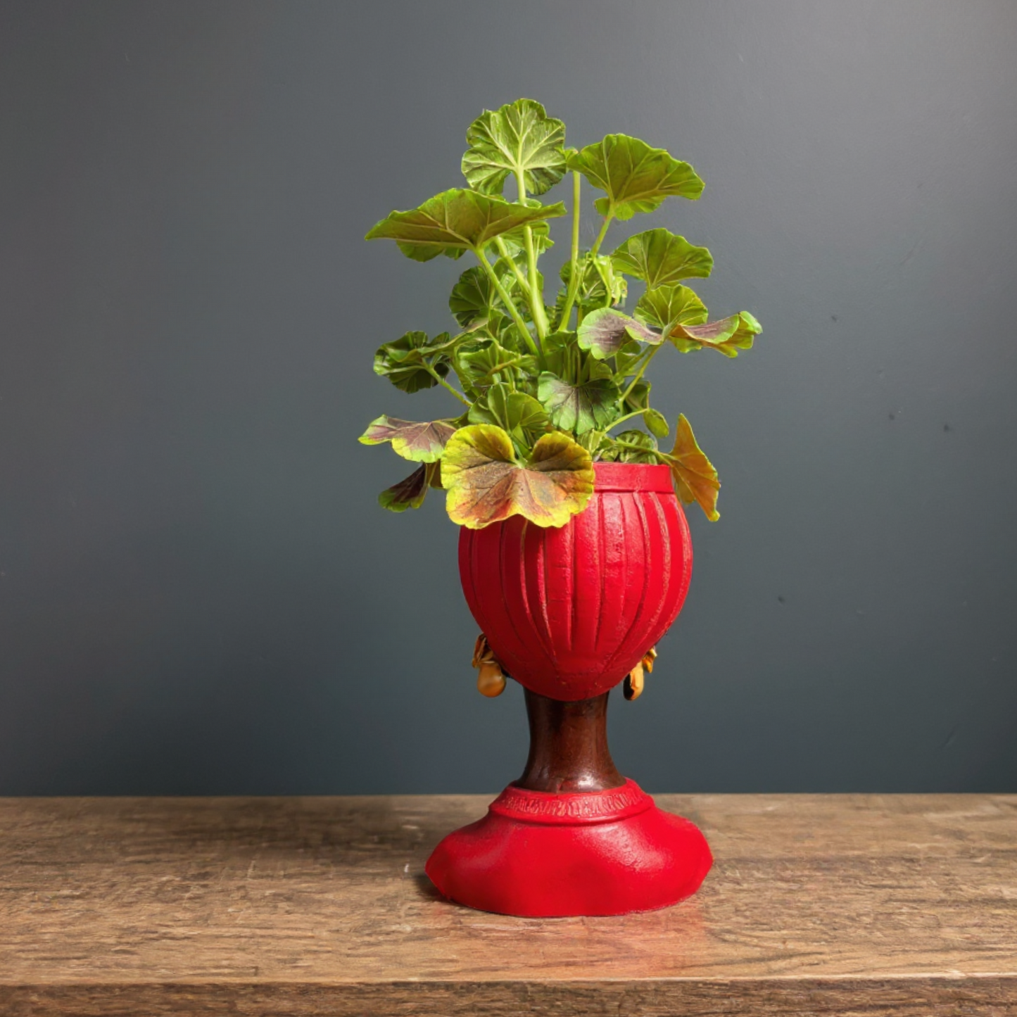 Woman Head Planter UK Made