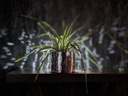 Disco Ball Plant Pot