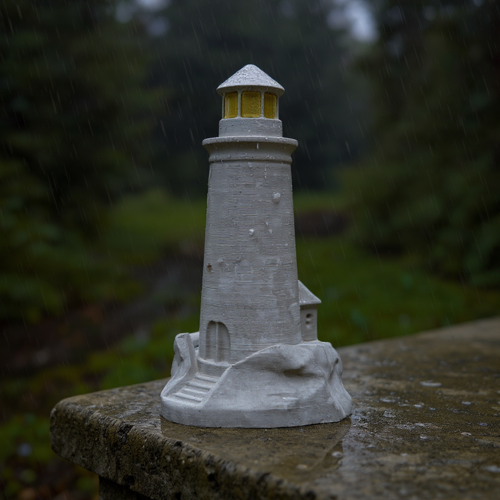 Coastal Lighthouse Statue
