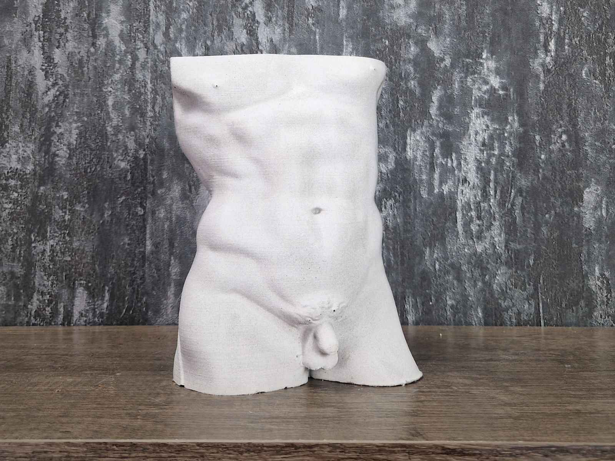 Greek God Male Planter product packaging and presentation