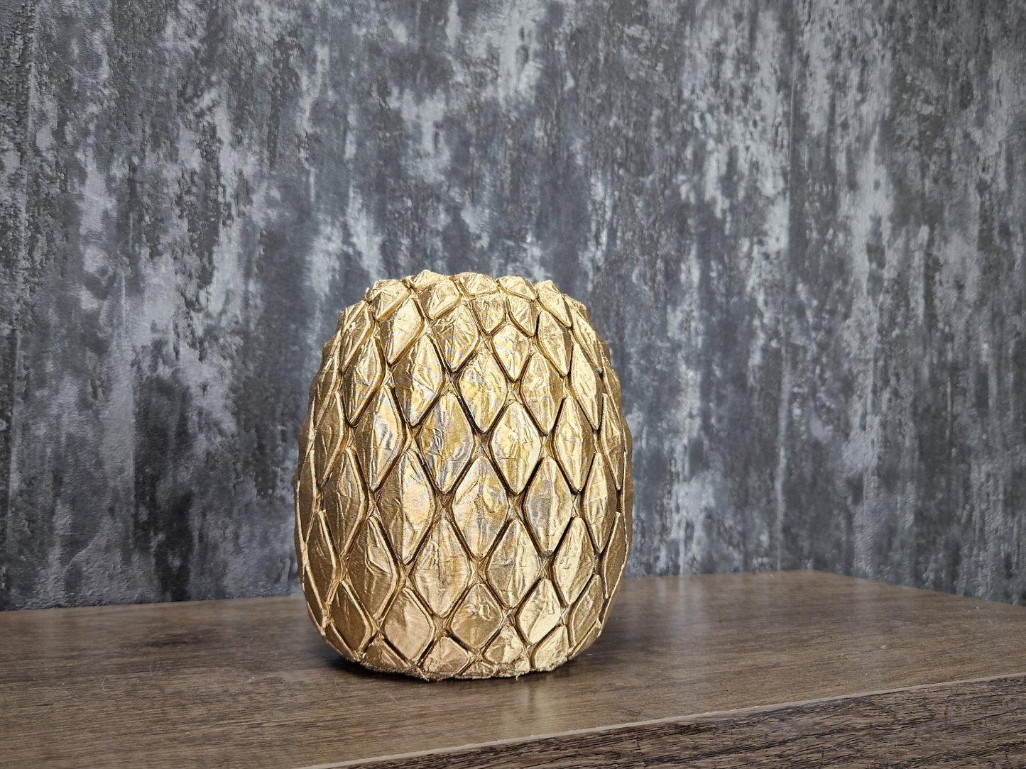 Golden Pineapple Planter