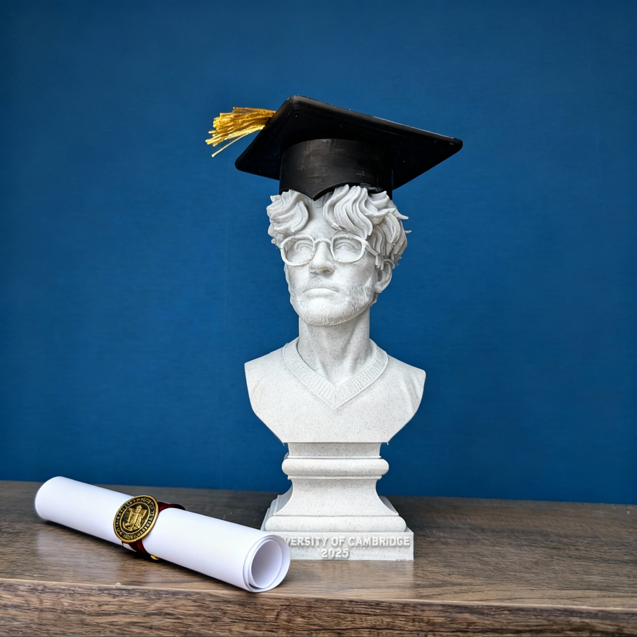 Graduation Bust from Your Photo