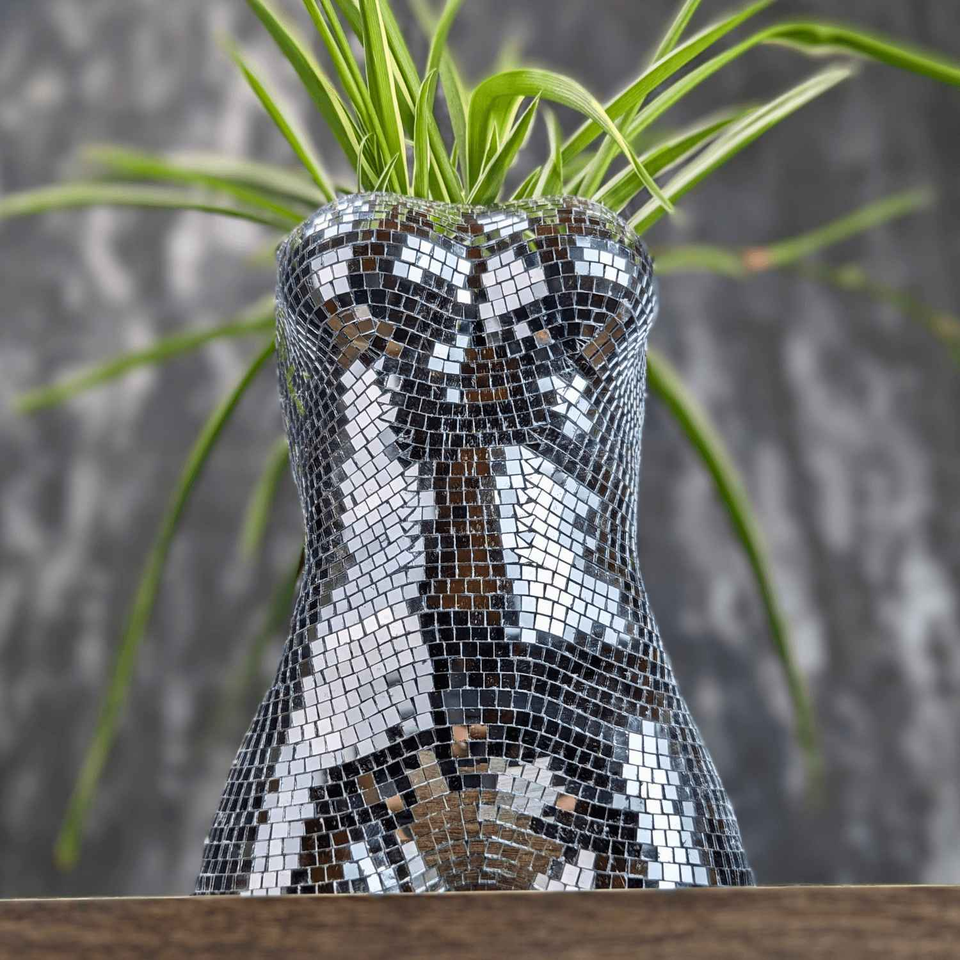 Glam Goddess Mirror Planter additional lifestyle view
