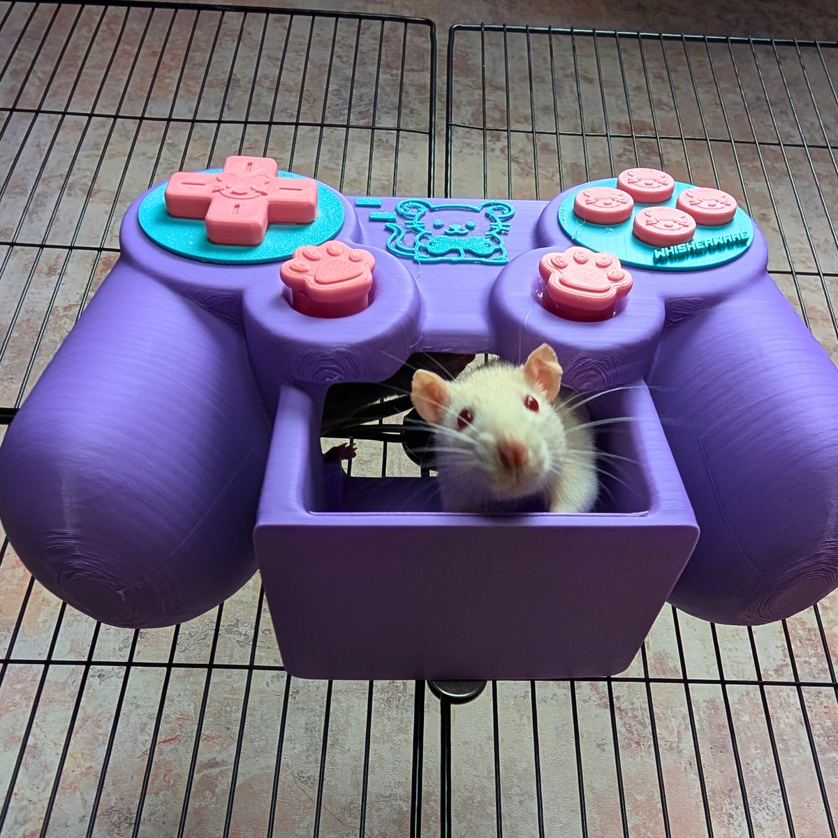 Rat Controller Hide included in Pixel gamer rat cage kit