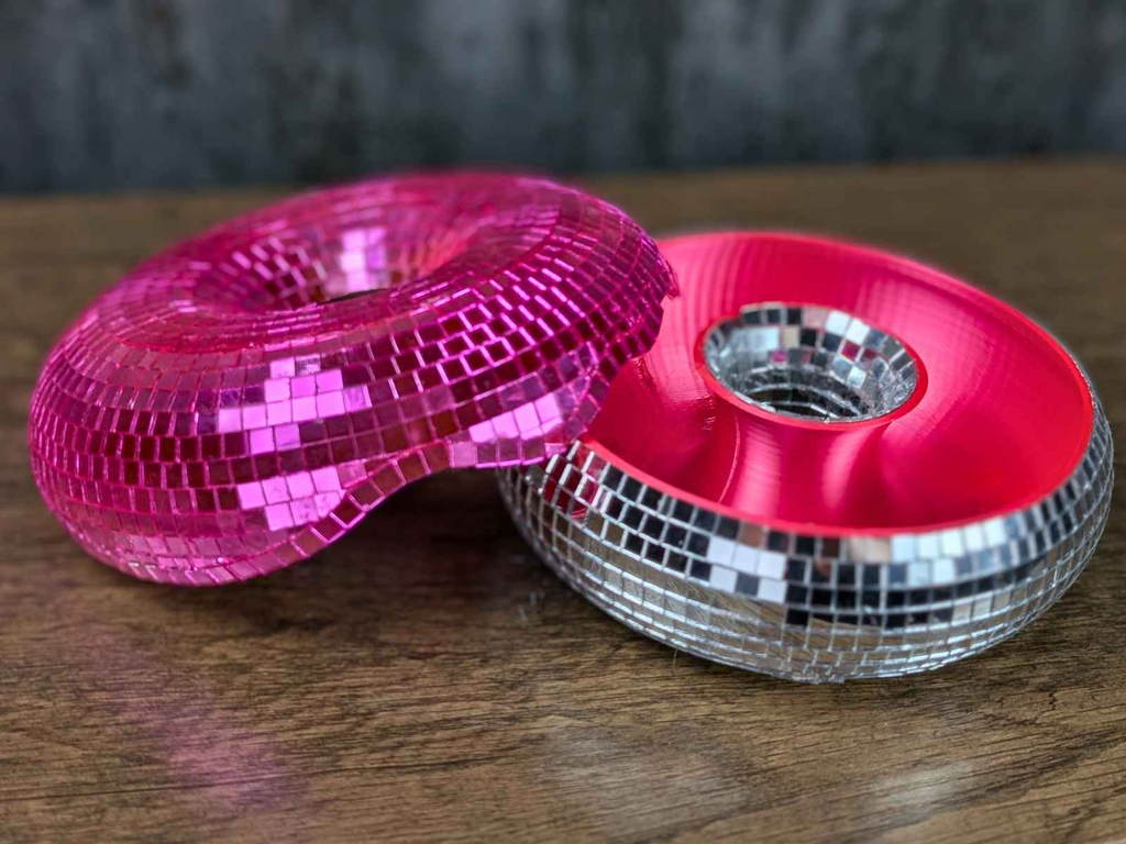Disco Donut Trinket Box