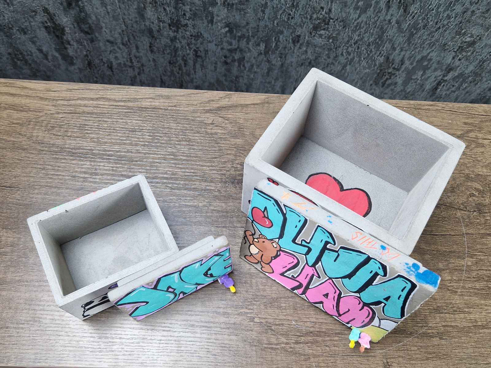 Graffiti Concrete Box