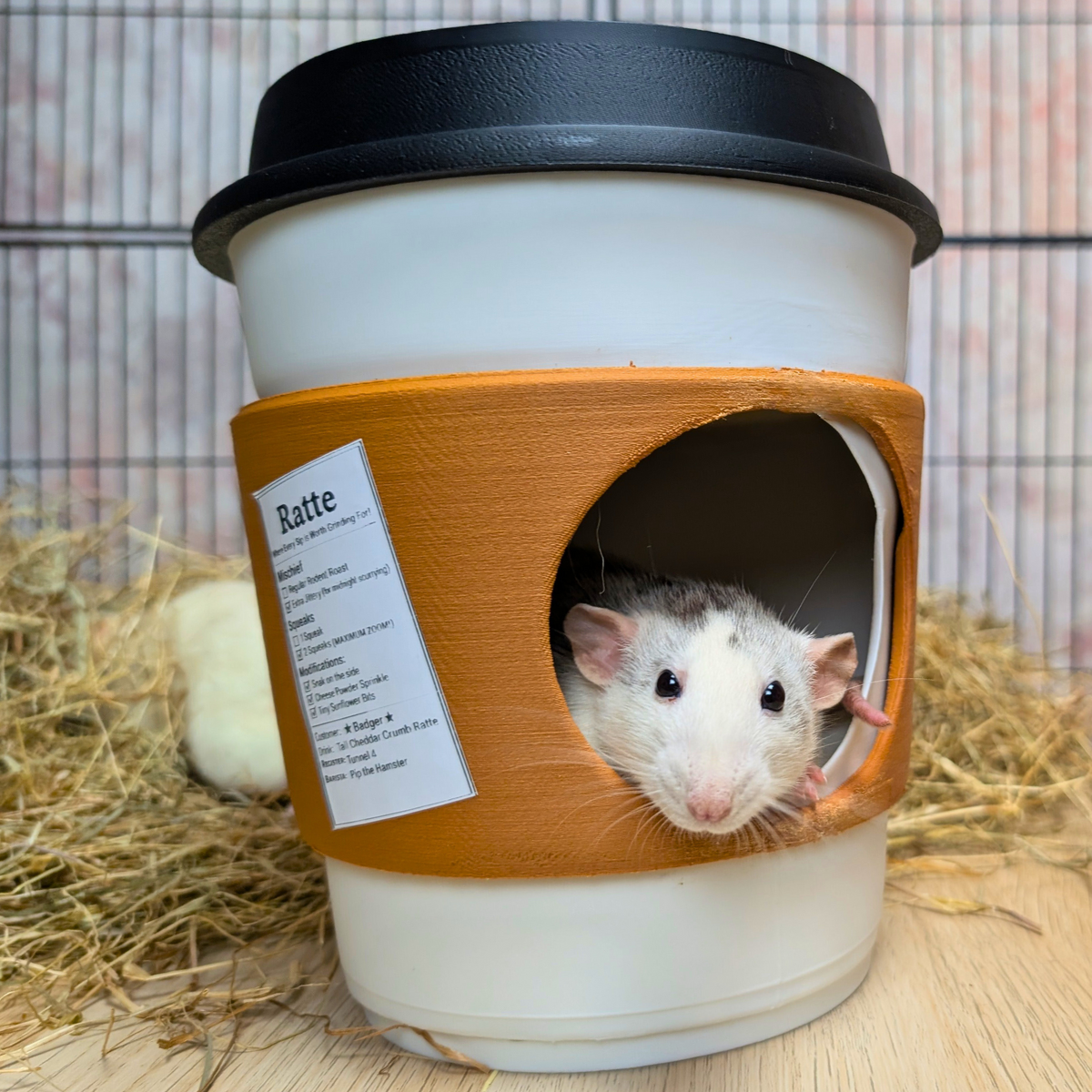 Rat Hide Coffee Cup displayed alongside complementary pieces