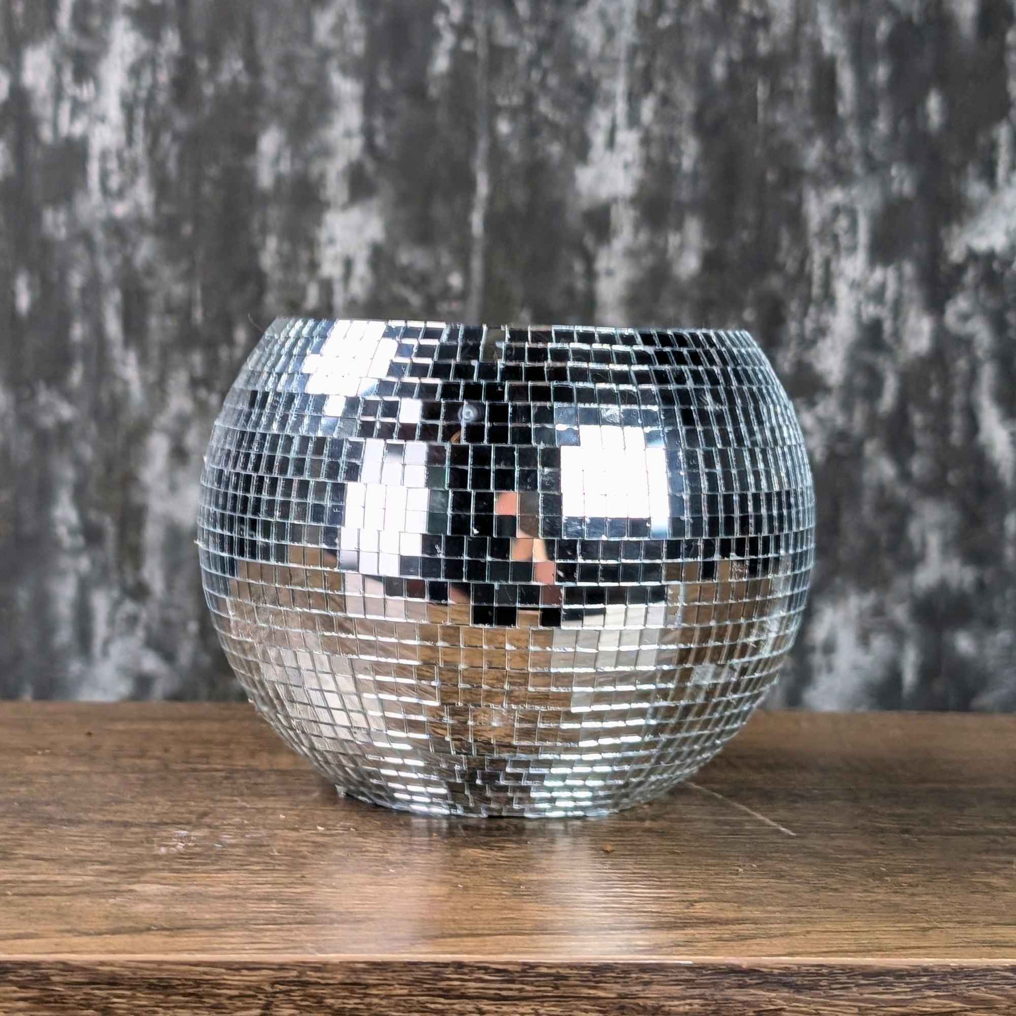 Disco Ball Hanging Planter