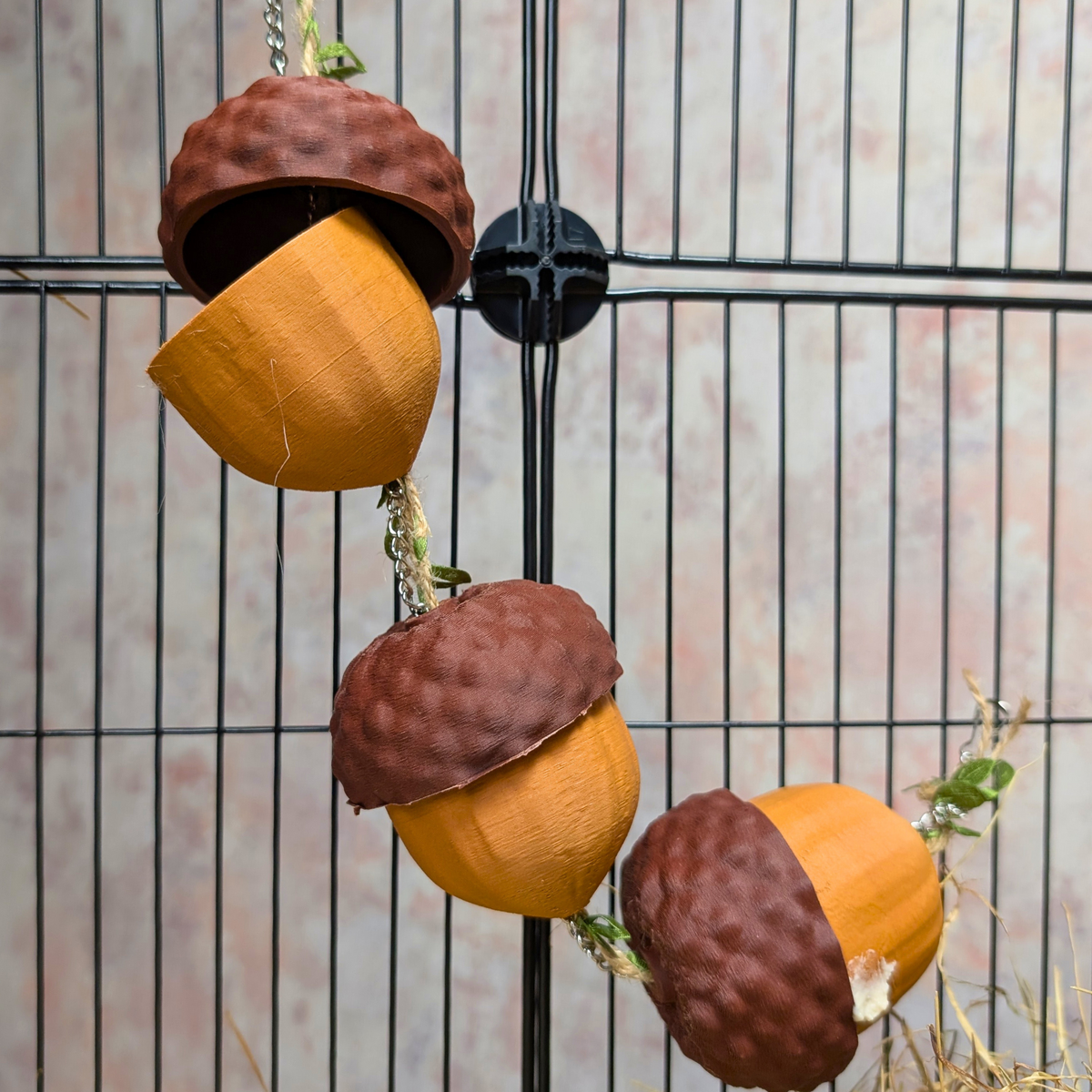 Cute Rat Toy Foraging Garland lifestyle context shot