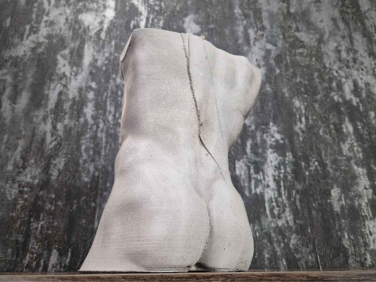 Greek God Male Planter displayed alongside complementary pieces