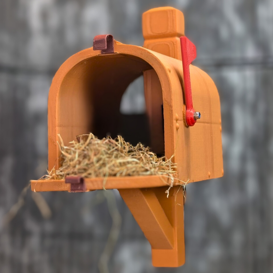 Custom Rat Mailbox Nest & Bed additional angle showing colour accuracy