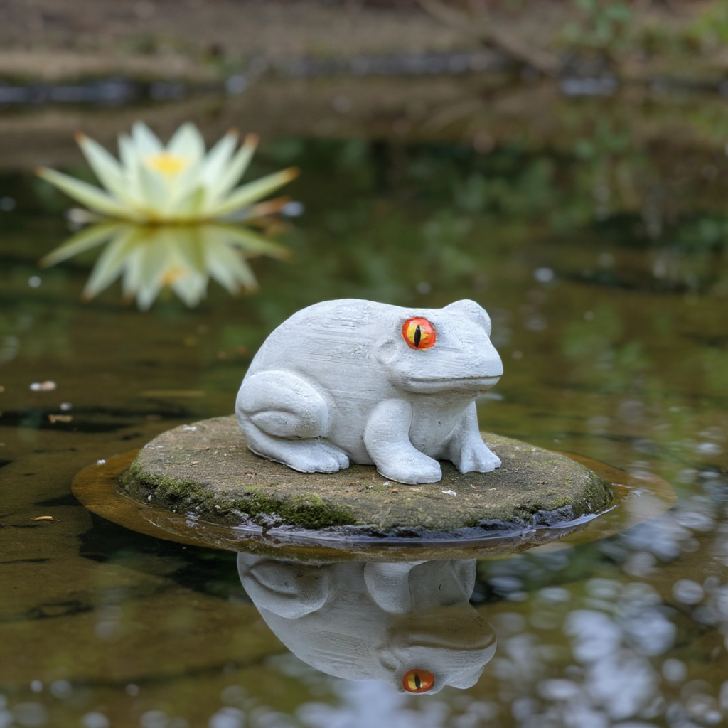 Frog Garden Ornament | Concrete Animal Statue
