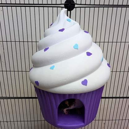 Cupcake Rat Hide & Bed | 3D Printed Rat Cave