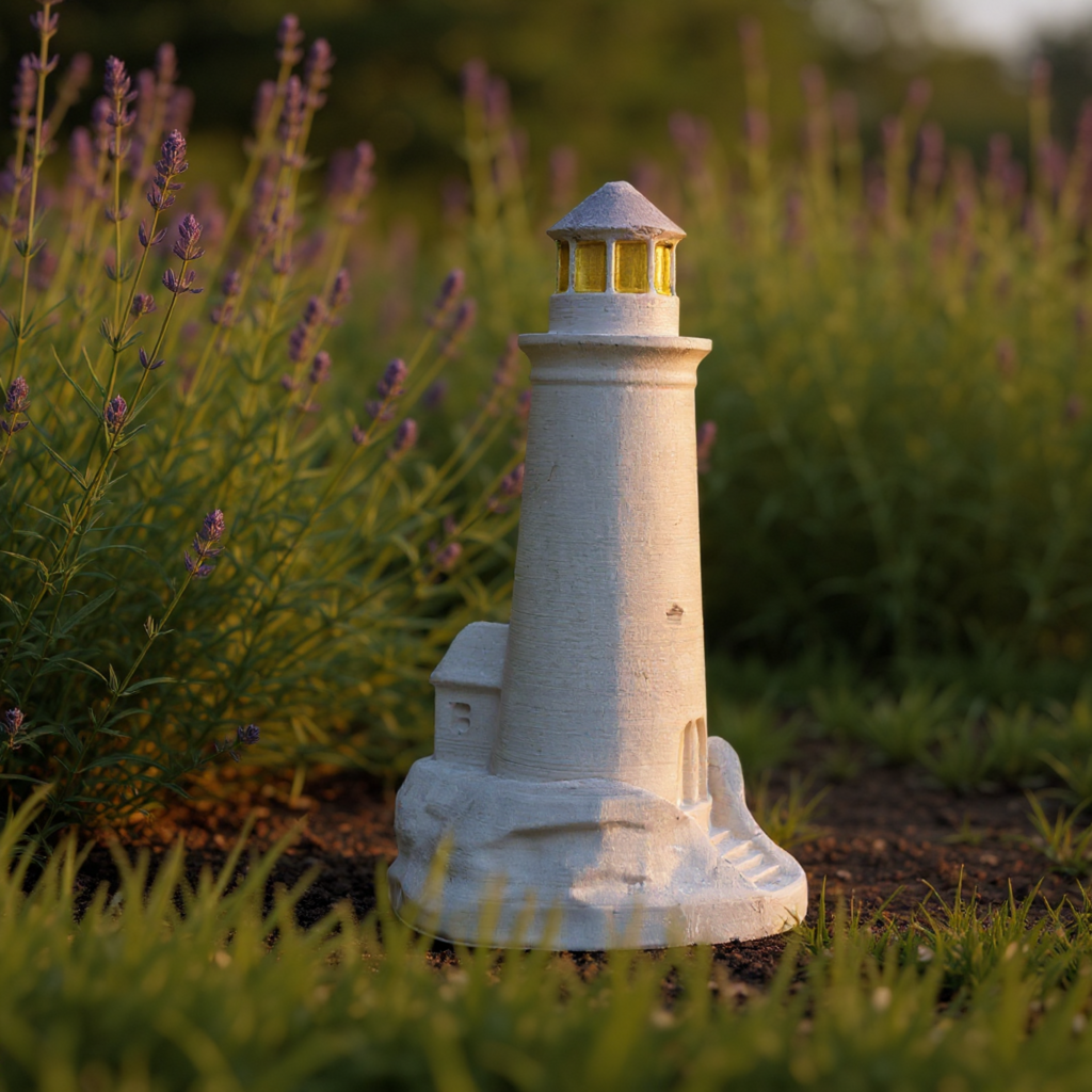 Coastal Lighthouse Statue