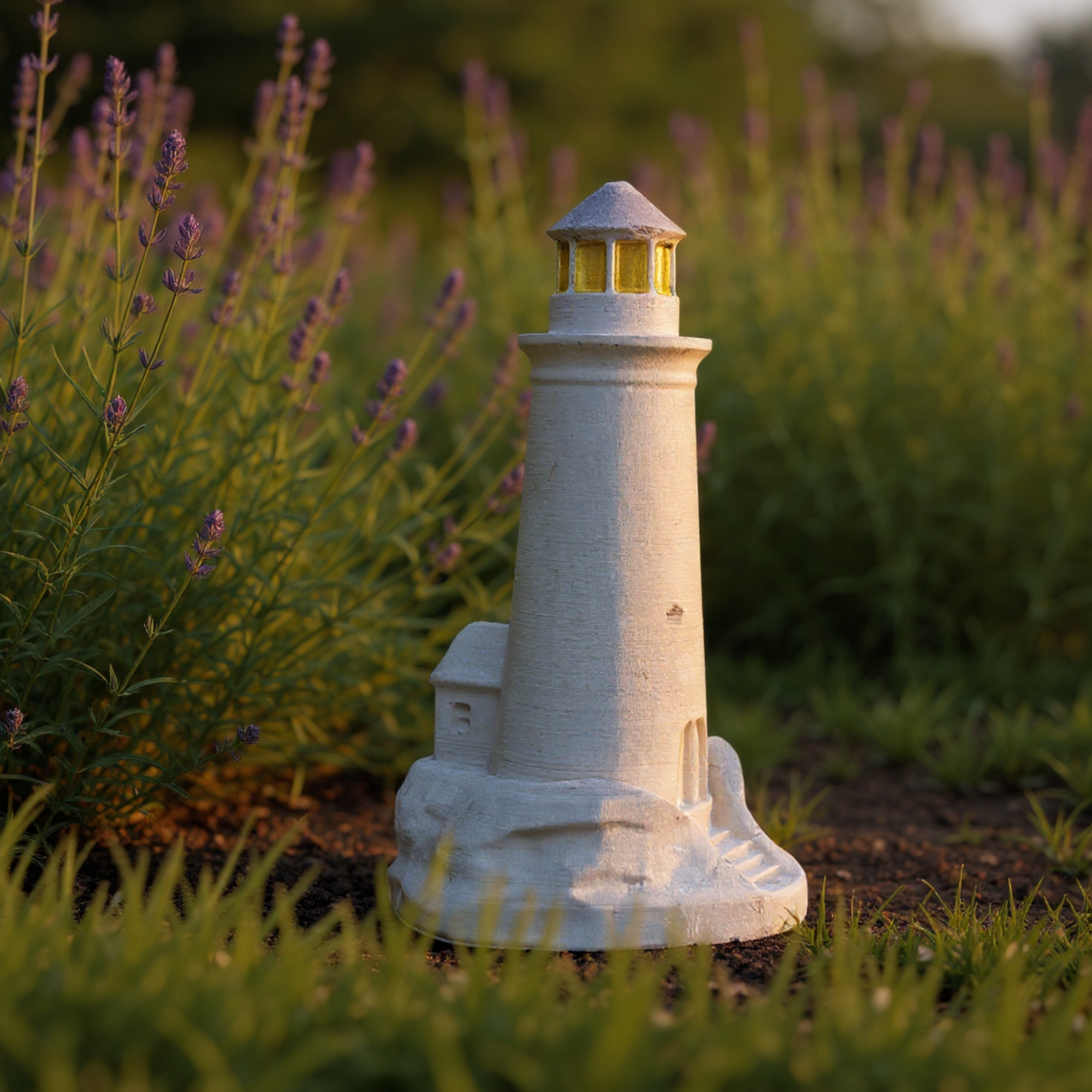 Coastal Lighthouse Statue