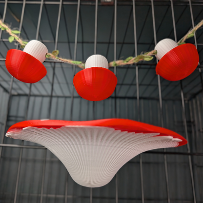 Mushroom Rat Foraging Toy Cups