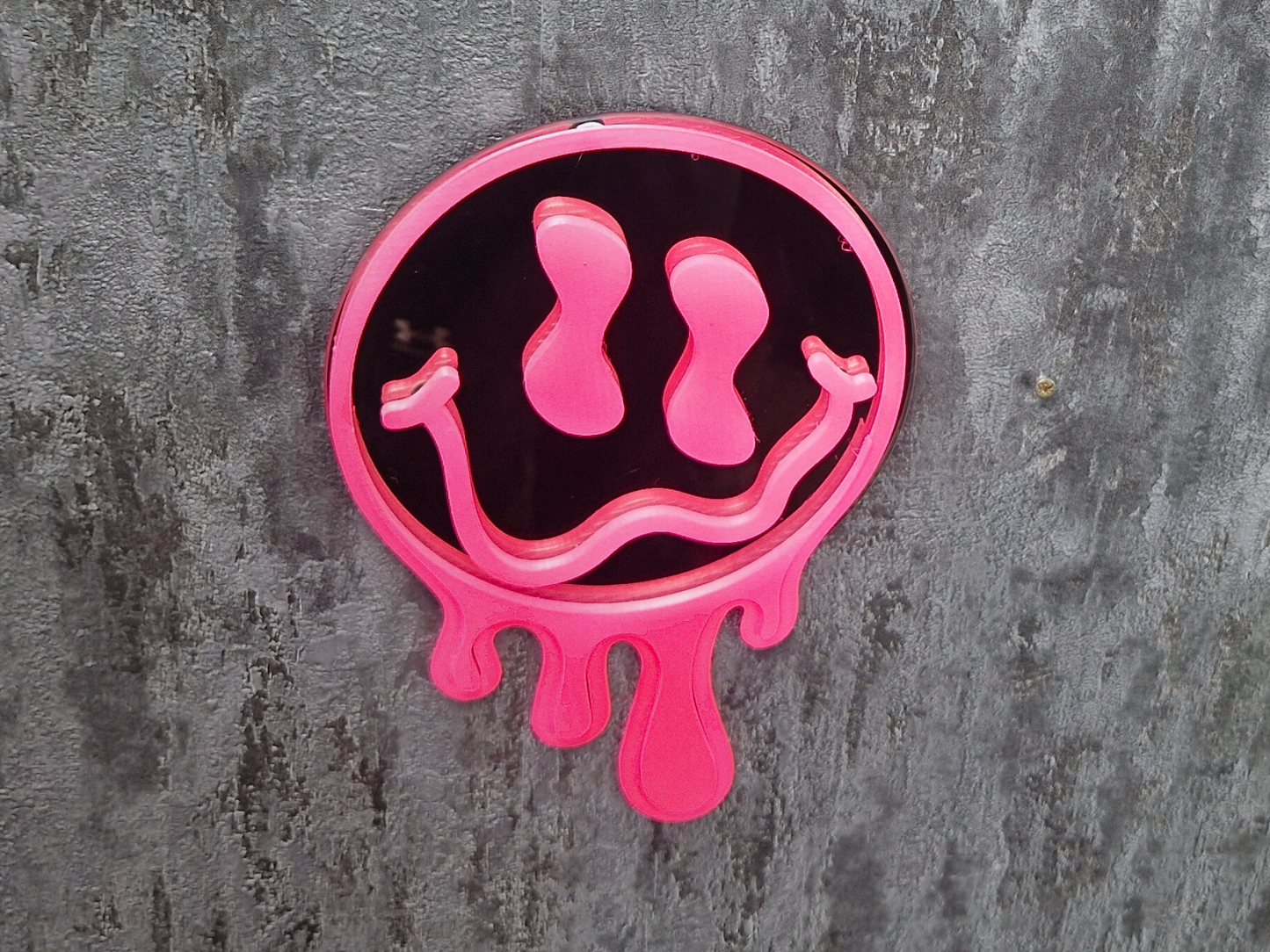 Groovy Neon Drip Mirror