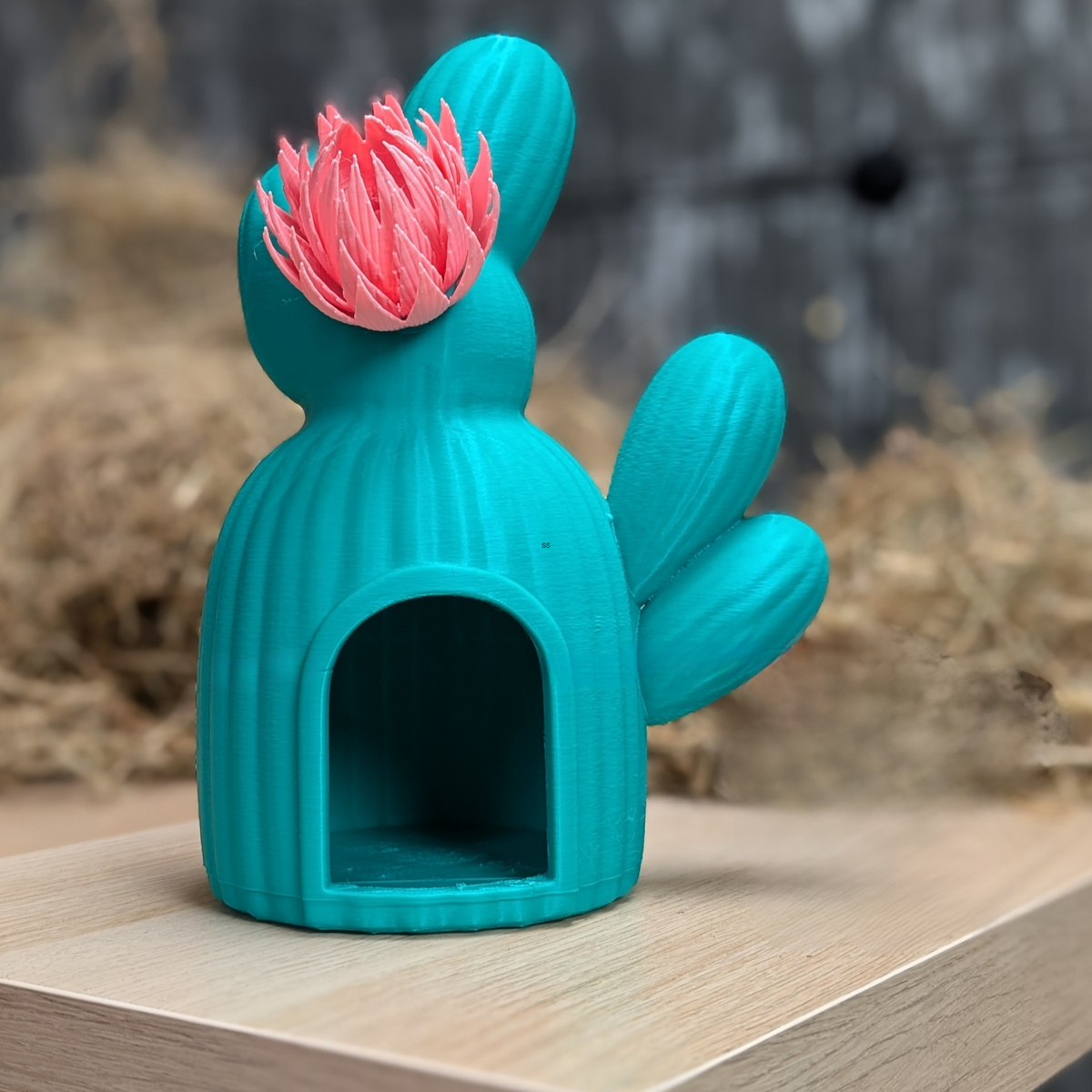 Cactus Rat House & Pet Bed - styling photo