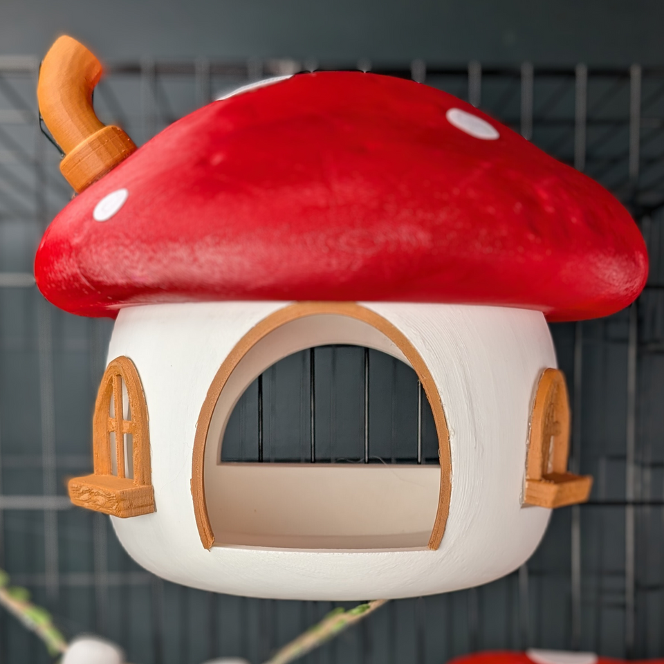 Fairy Mushroom Rat Hide displayed alongside complementary pieces
