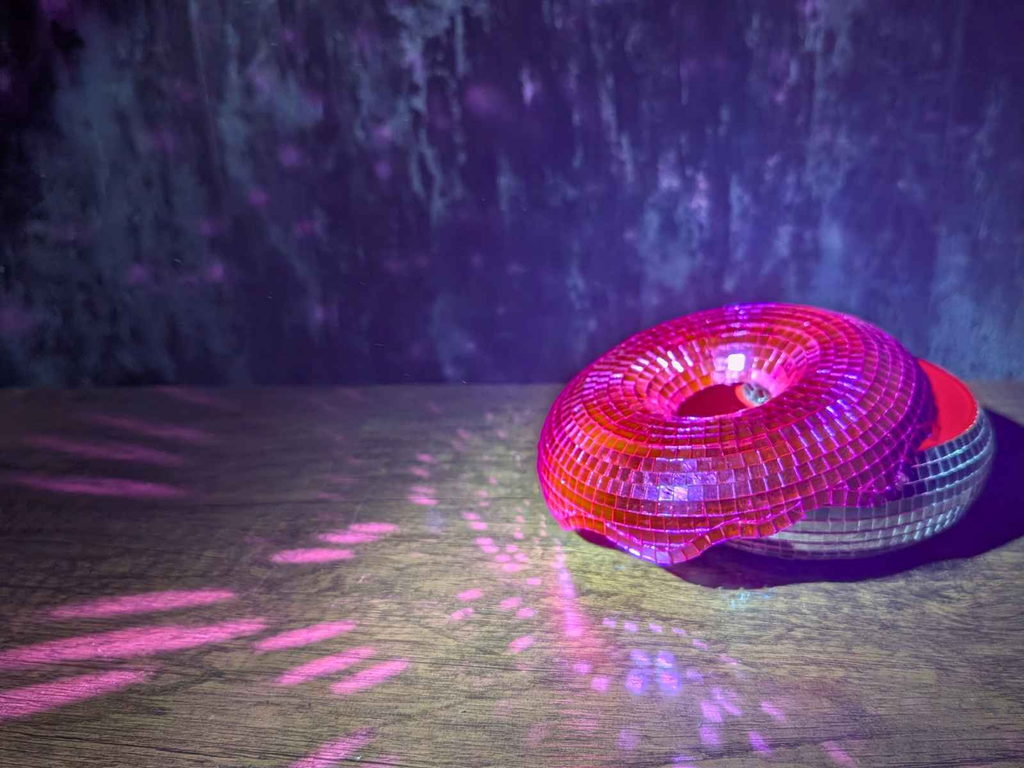 Disco Donut Trinket Box