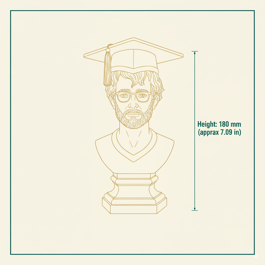 Graduation Bust from Your Photo