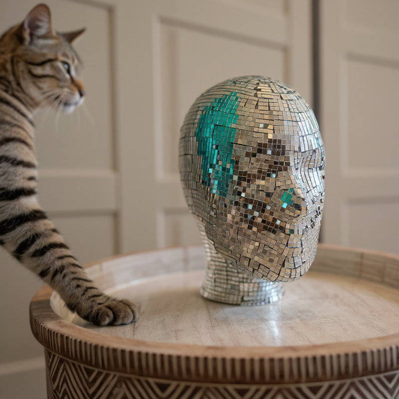 Groovy Disco Mannequin Head