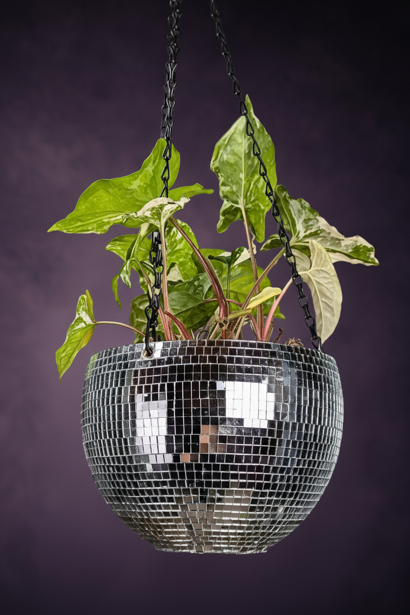 The Glitter Ball - Studio Back View